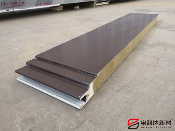 聚氨酯巖棉板廠家 復(fù)合夾芯墻板定制