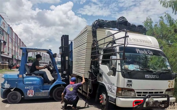 寶潤達冷庫板應用馬來西亞關丹蔬果物流園